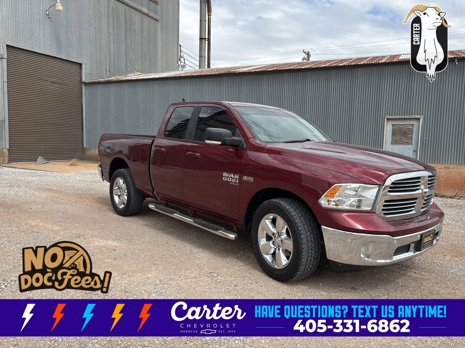 2019 RAM 1500 Classic Big Horn 4x4 Quad Cab 6'4's photo