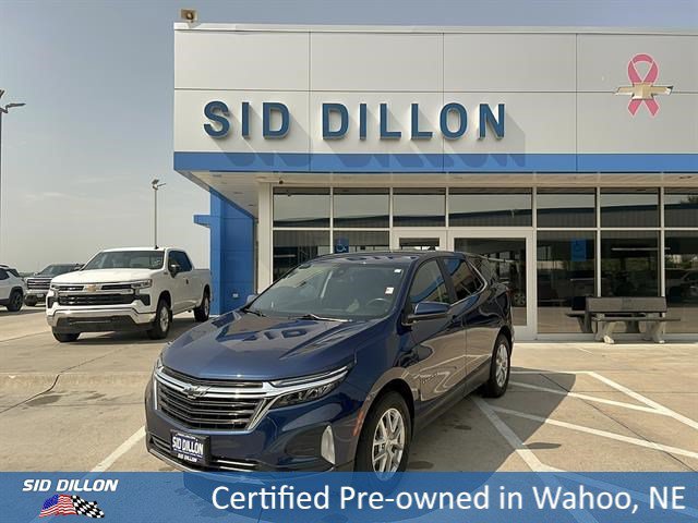 Certified Used 2022 Blue Glow Metallic Chevrolet LT image 1
