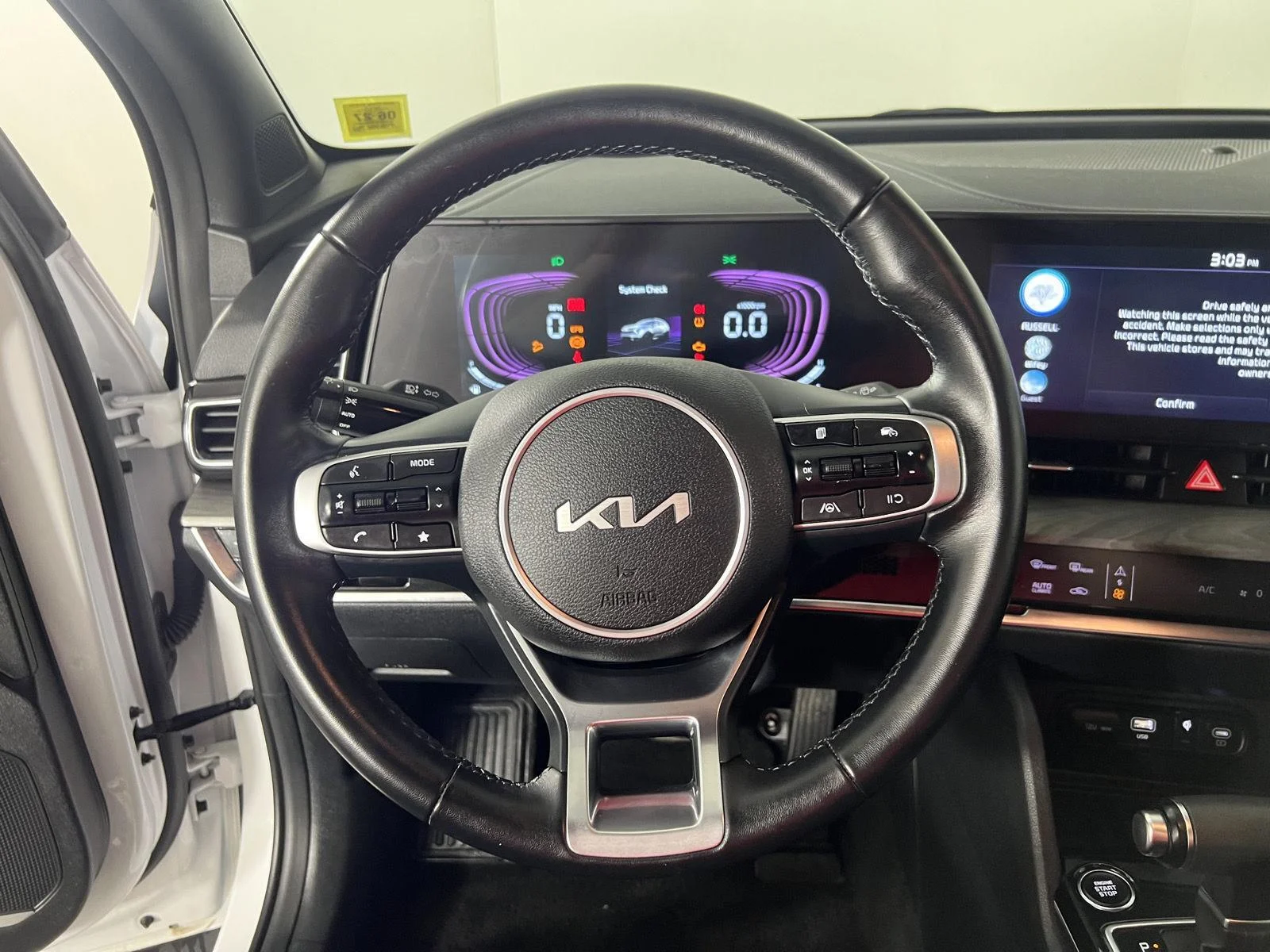 Used 2025 Glacial White Pearl Kia X-Line image 24