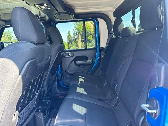 Used 2021 Blue Jeep Rubicon image 13