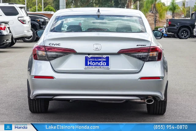 New 2026 Solar Silver Metallic Honda 2WD SPORT image 9
