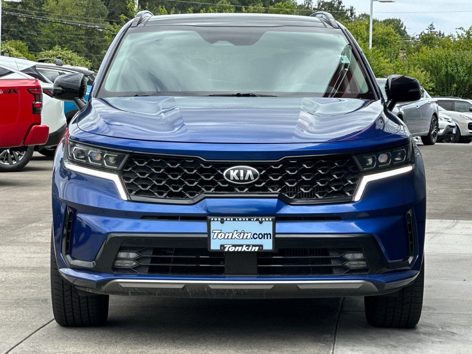 Used 2021 Sapphire Blue Kia SX image 8