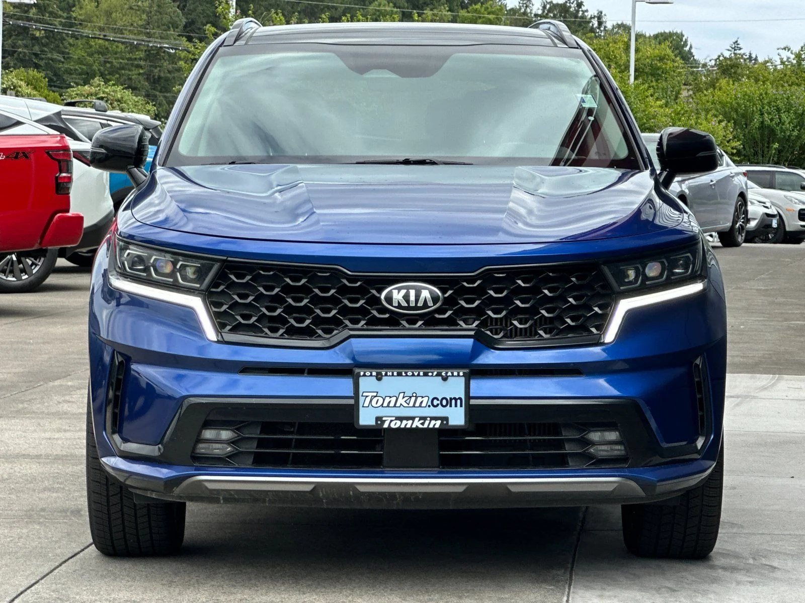 Used 2021 Sapphire Blue Kia SX image 8