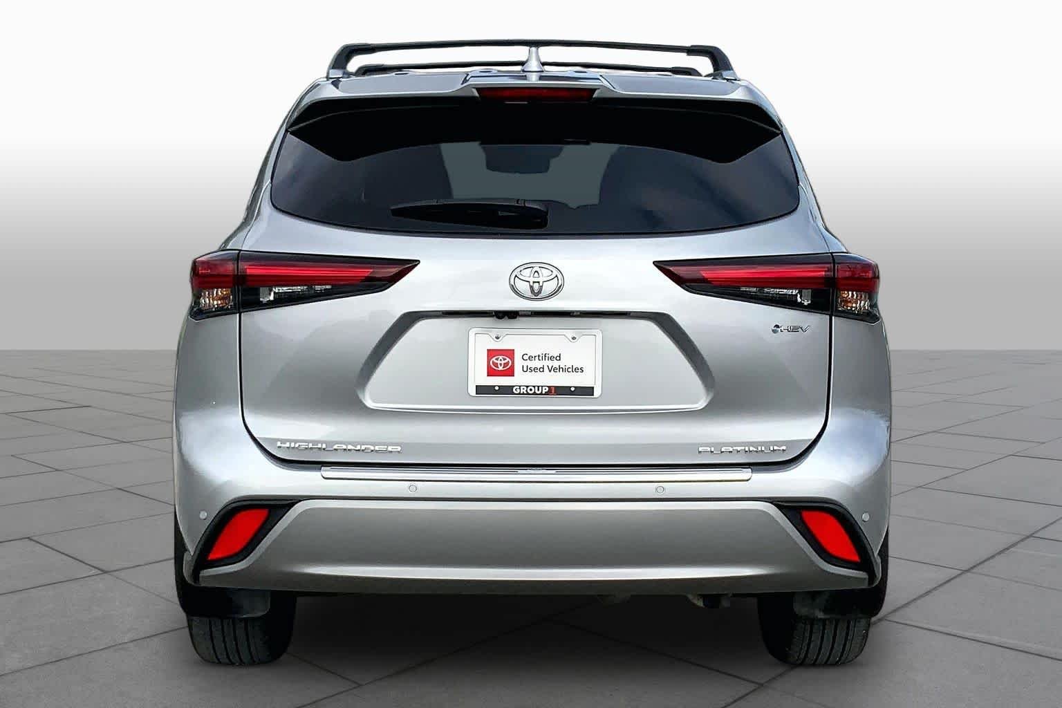 Used 2025 Celestial Silver Metallic Toyota Hybrid Platinum image 5