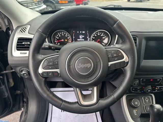Used 2019 Jeep Compass Latitude with VIN 3C4NJDBB8KT703750 for sale in Oswego, NY
