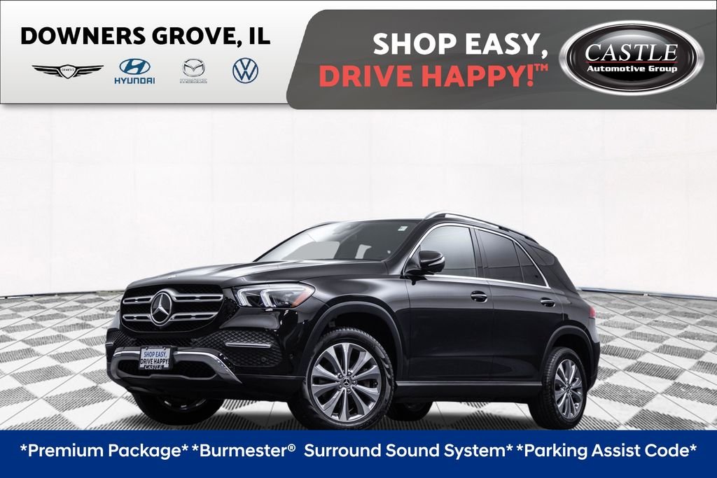 Used 2022 Black Mercedes-Benz GLE 350 image 1