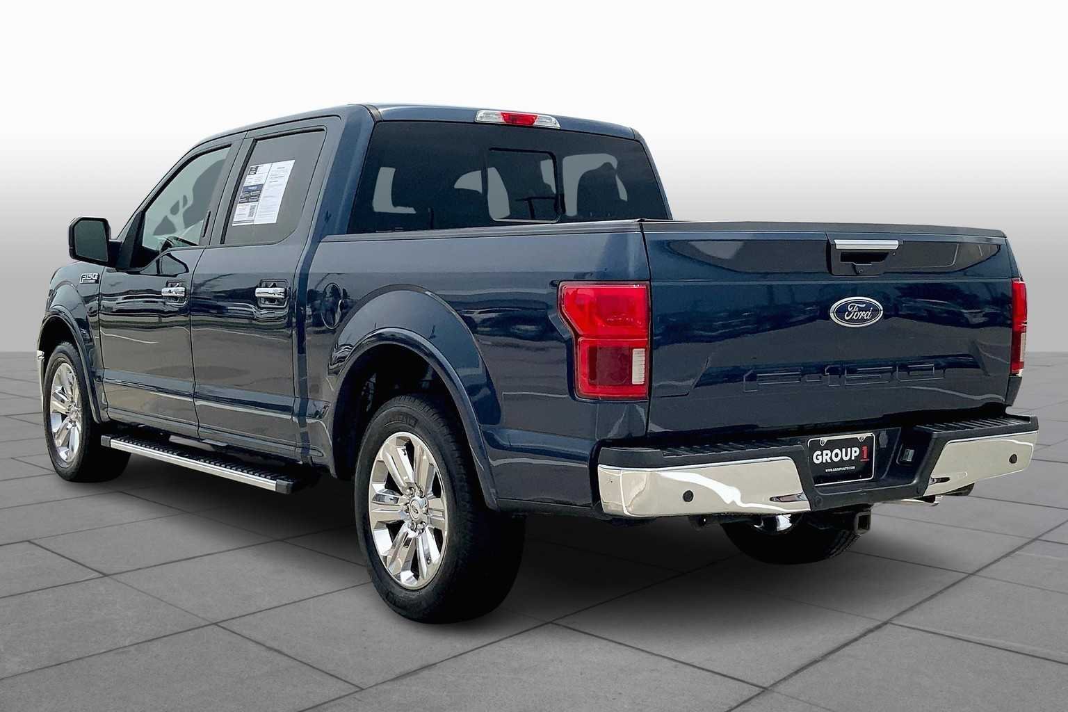 Used 2020 Blue Jeans Metallic Ford LARIAT image 11