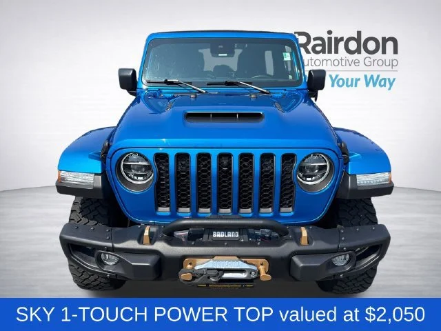 Used 2021 Hydro Blue Pearl Coat Jeep Unlimited Rubicon 392 image 2