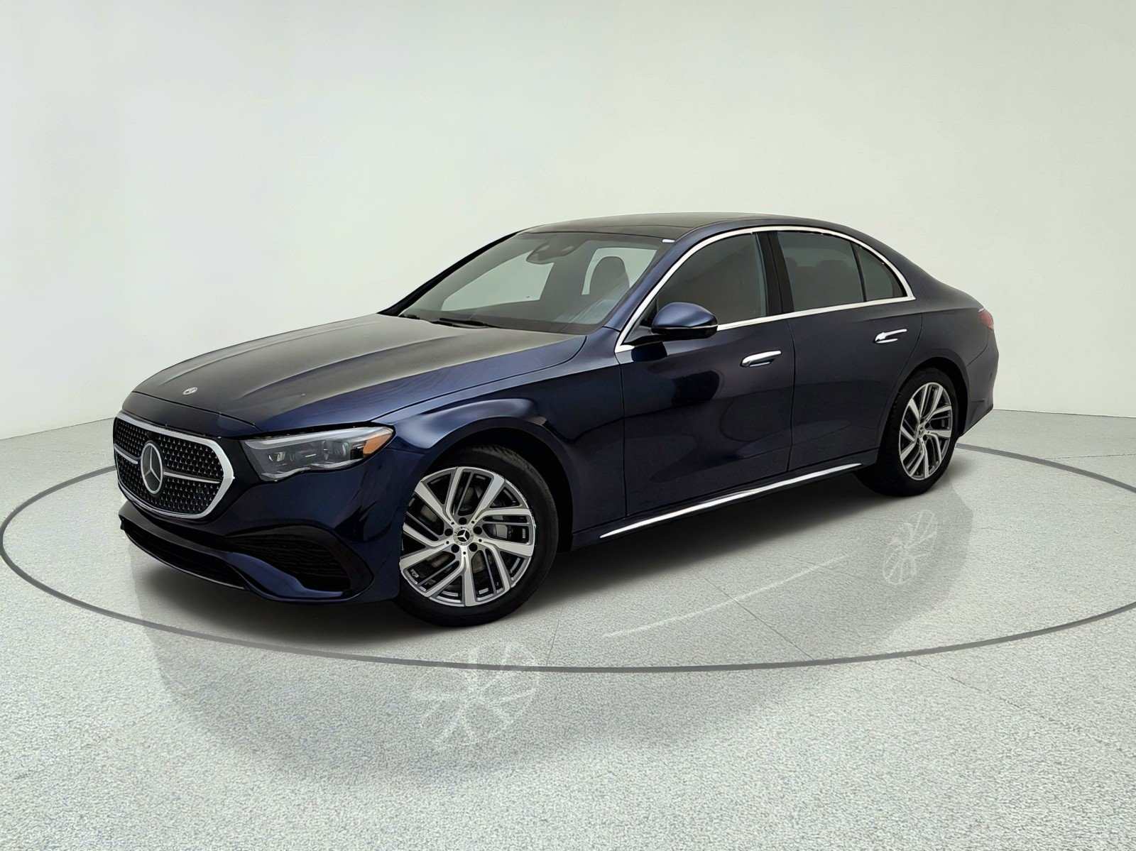 New 2026 Nautical Blue Metallic Mercedes-Benz E 350 RWD Sedan image 1
