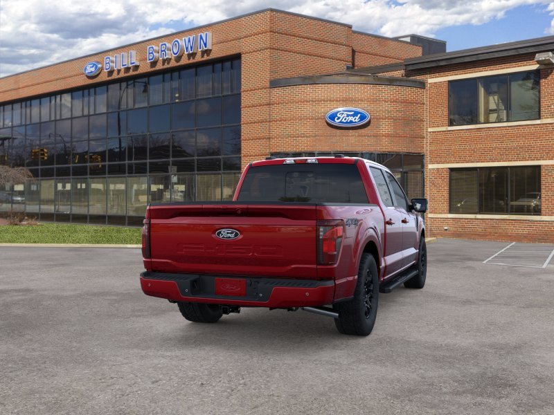 New 2026 Ruby Red Metallic Tinted Clearcoat Ford XLT image 8