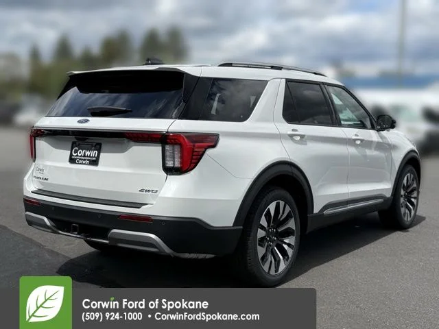 New 2026 Star White Metallic Tri-Coat Ford Platinum image 13