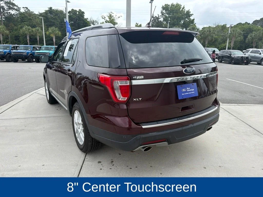Used 2018 Burgundy Velvet Metallic Tinted Clearcoat Ford XLT image 5