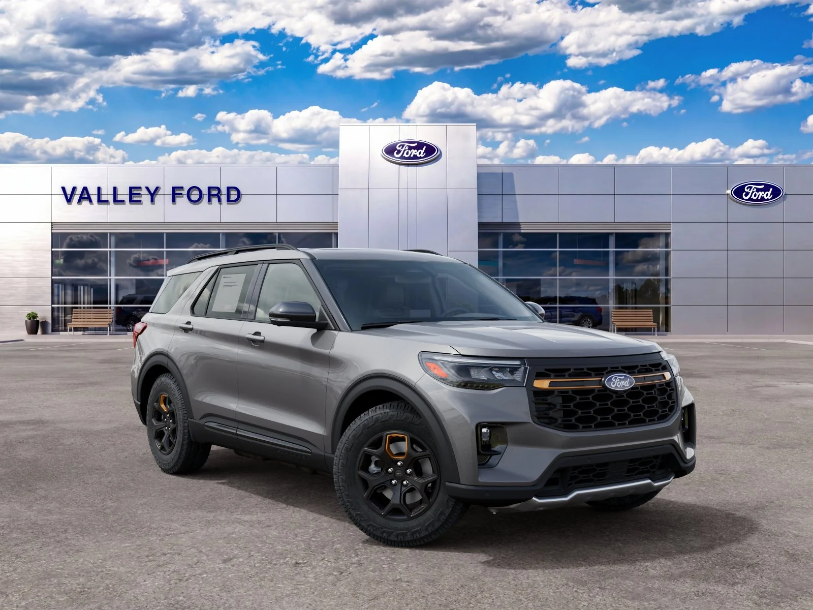 New 2027 Carbonized Gray Metallic Ford Tremor® image 1
