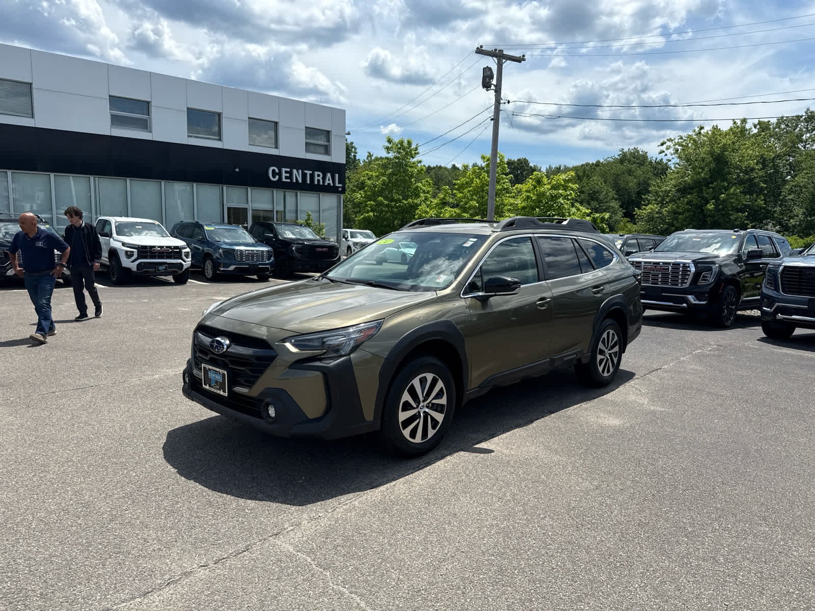 Used 2024 Green Subaru Premium image 2