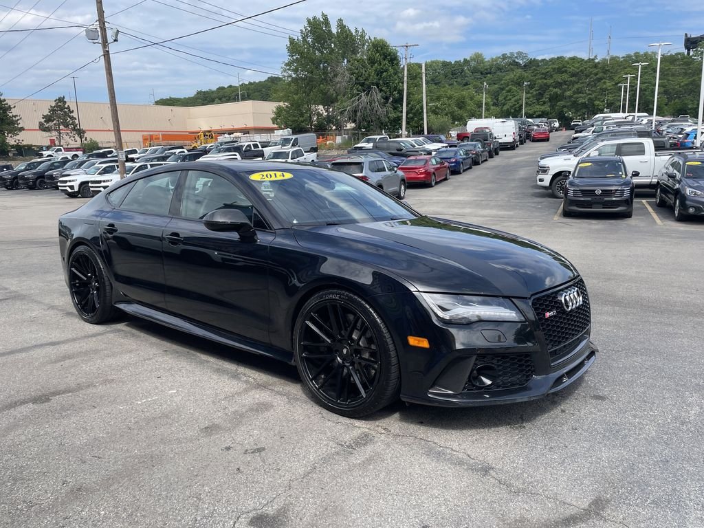 Used 2014 Black Audi 4.0T Prestige image 6