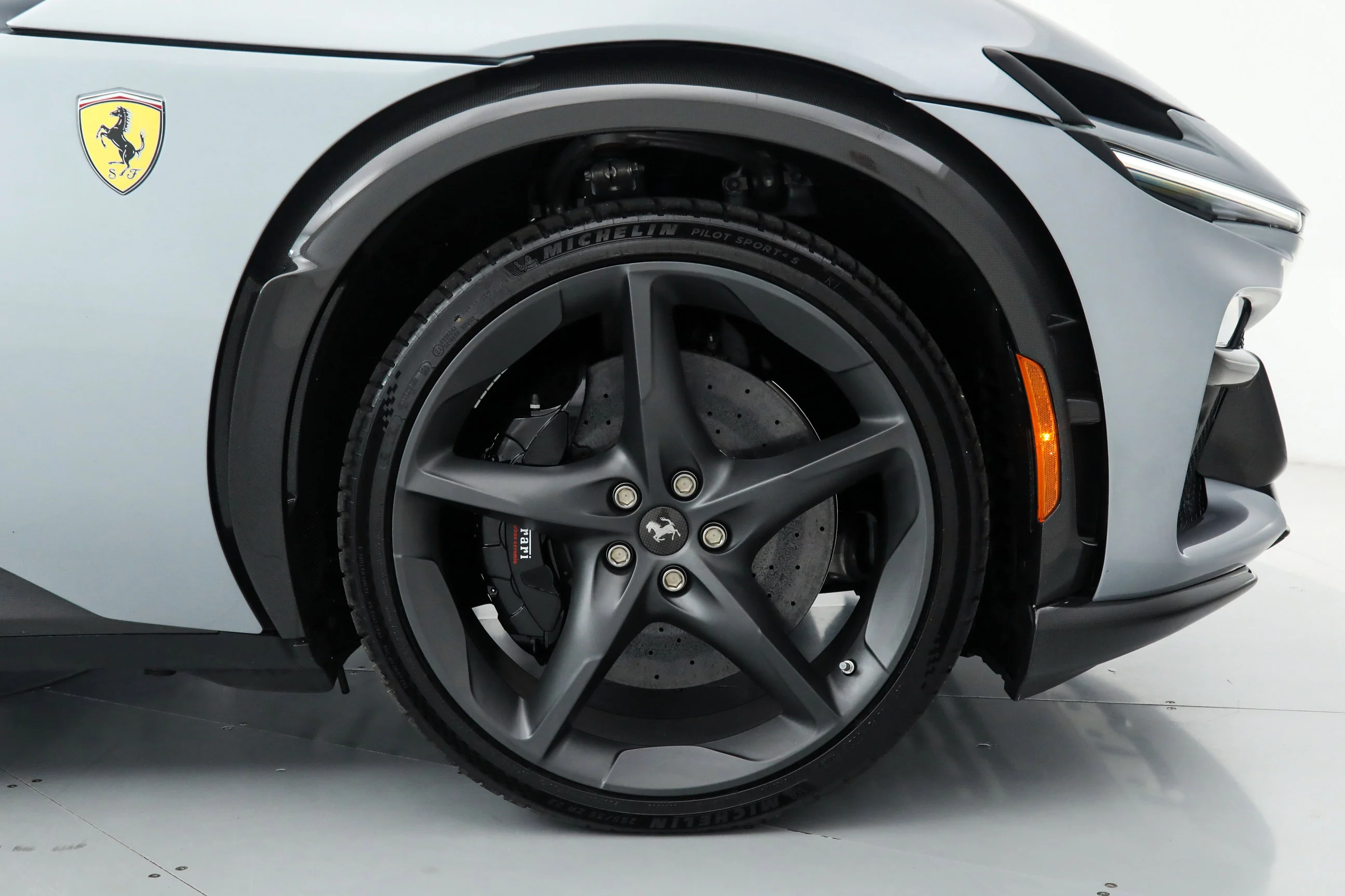 Certified Used 2024 Gray Ferrari  image 77