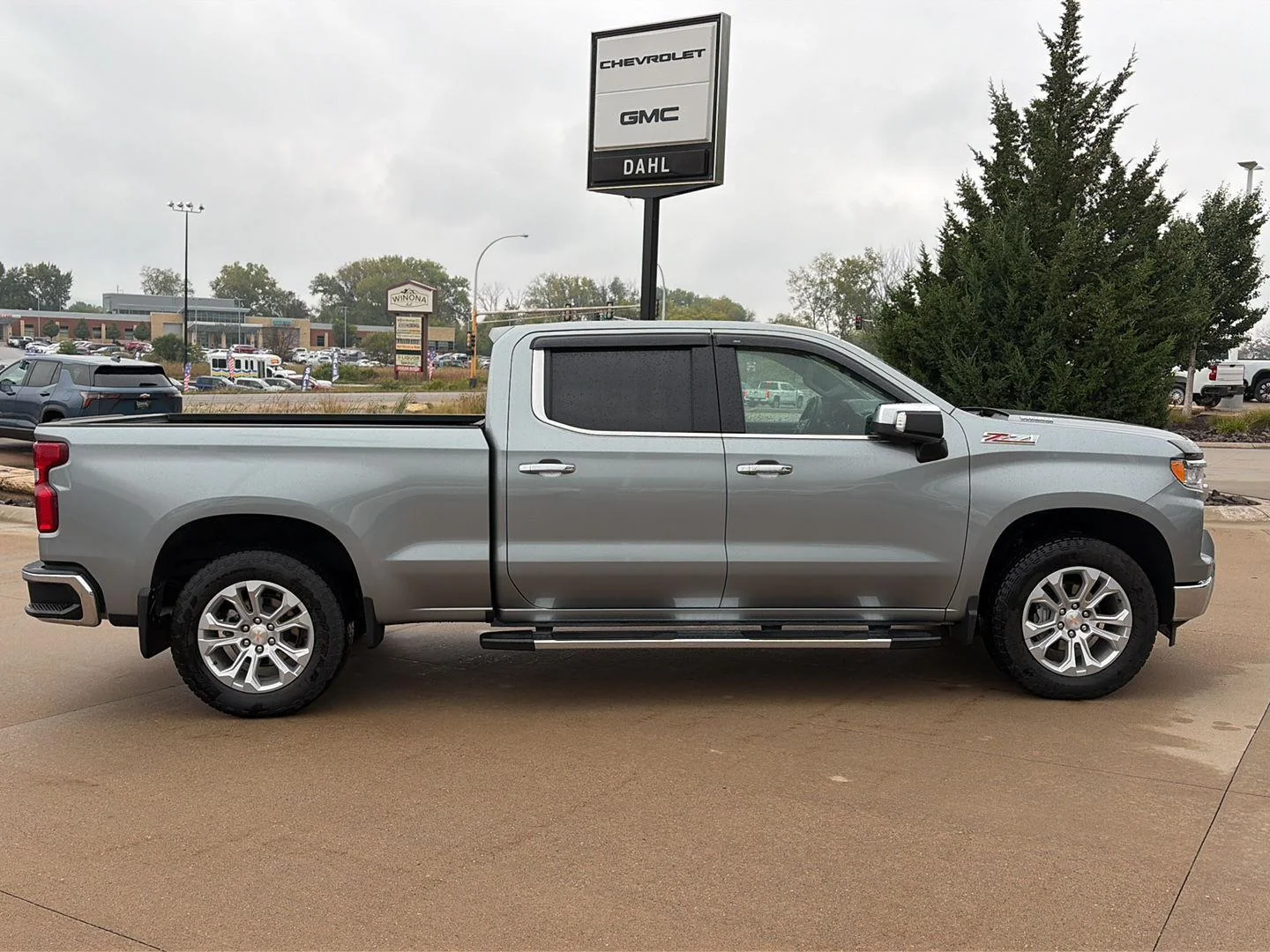 Used 2025 Chevrolet Silverado 1500 LTZ with VIN 1GCUKGE8XSZ246314 for sale in Winona, Minnesota