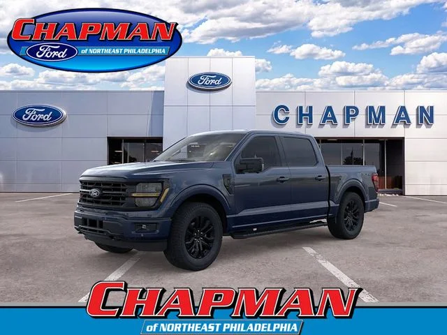 New 2026 Antimatter Blue Metallic Ford XLT image 1