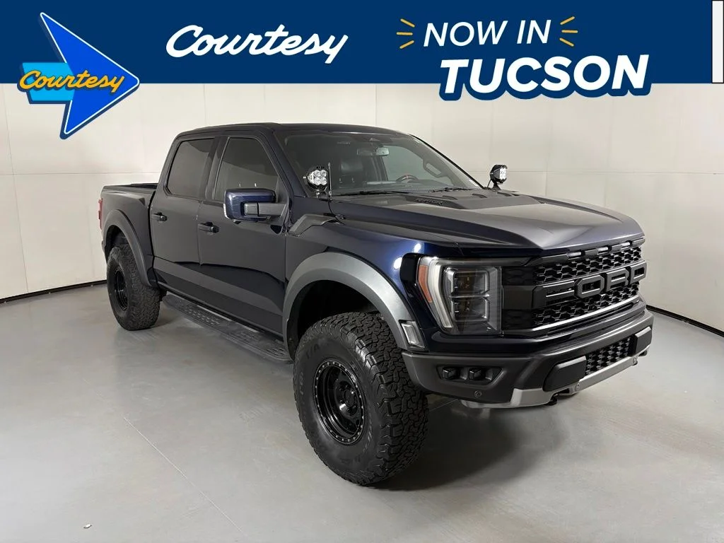 Used 2022 Blue Ford Raptor image 1