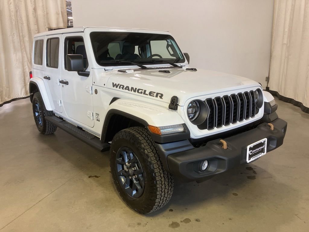 New 2026 Bright White Clear-Coat Exterior Paint Jeep 85th Anniversary image 1