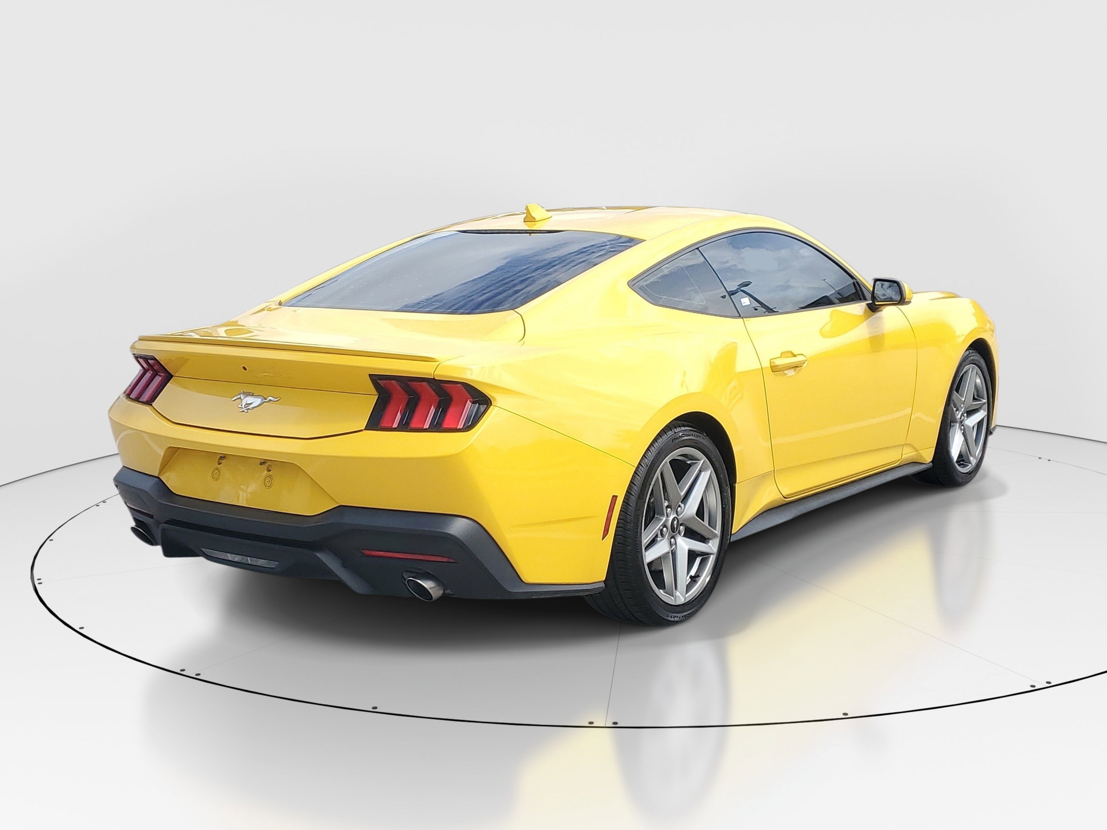 Used 2024 Yellow Ford EcoBoost Premium image 3