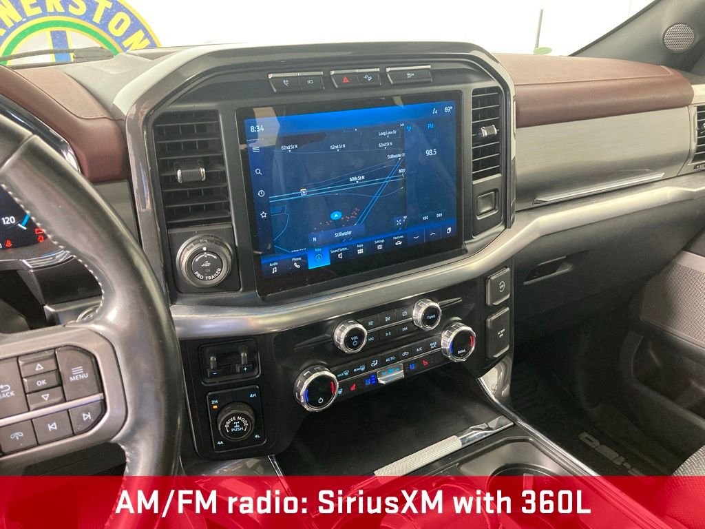 Used 2021 Ford F-150 Lariat with VIN 1FTFW1ED4MFA18191 for sale in Monticello, Minnesota