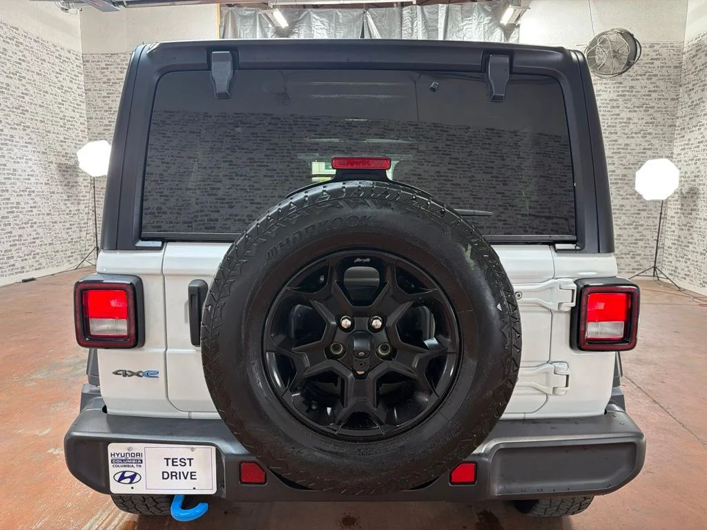 Used 2023 Bright White Clearcoat Jeep Willys 4xe image 6