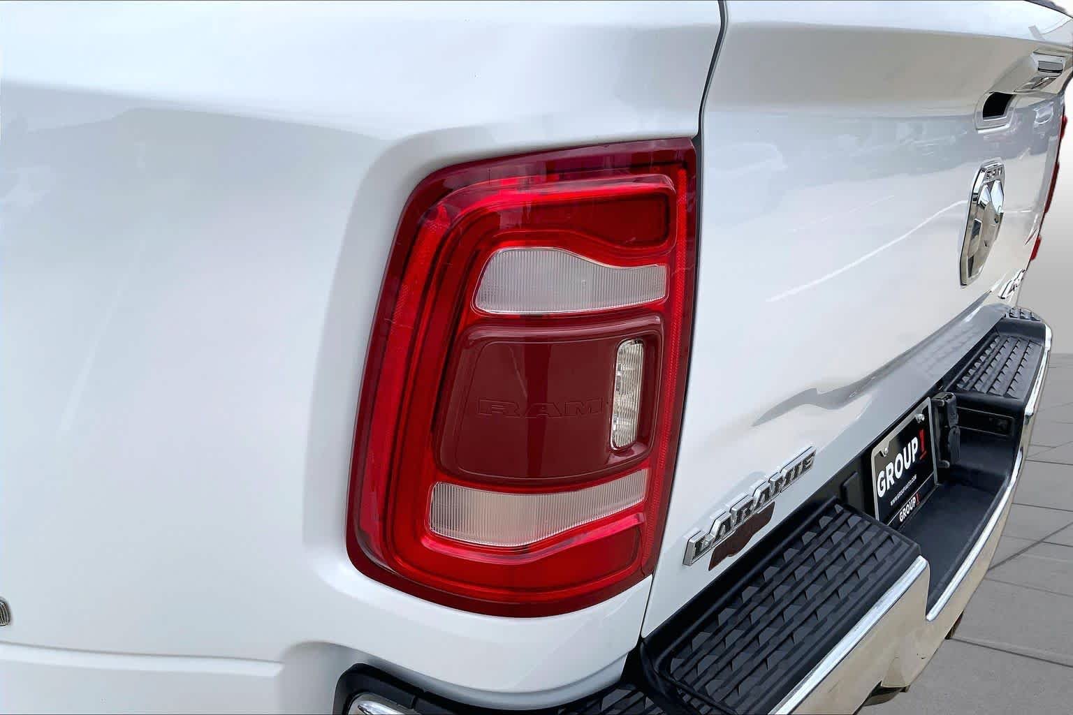 Used 2022 Bright White Clearcoat Ram Laramie image 29
