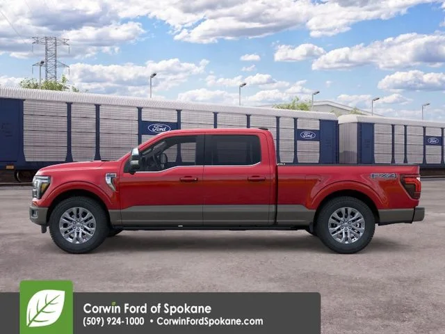 New 2026 Ruby Red Metallic Tinted Clearcoat Ford King Ranch image 5