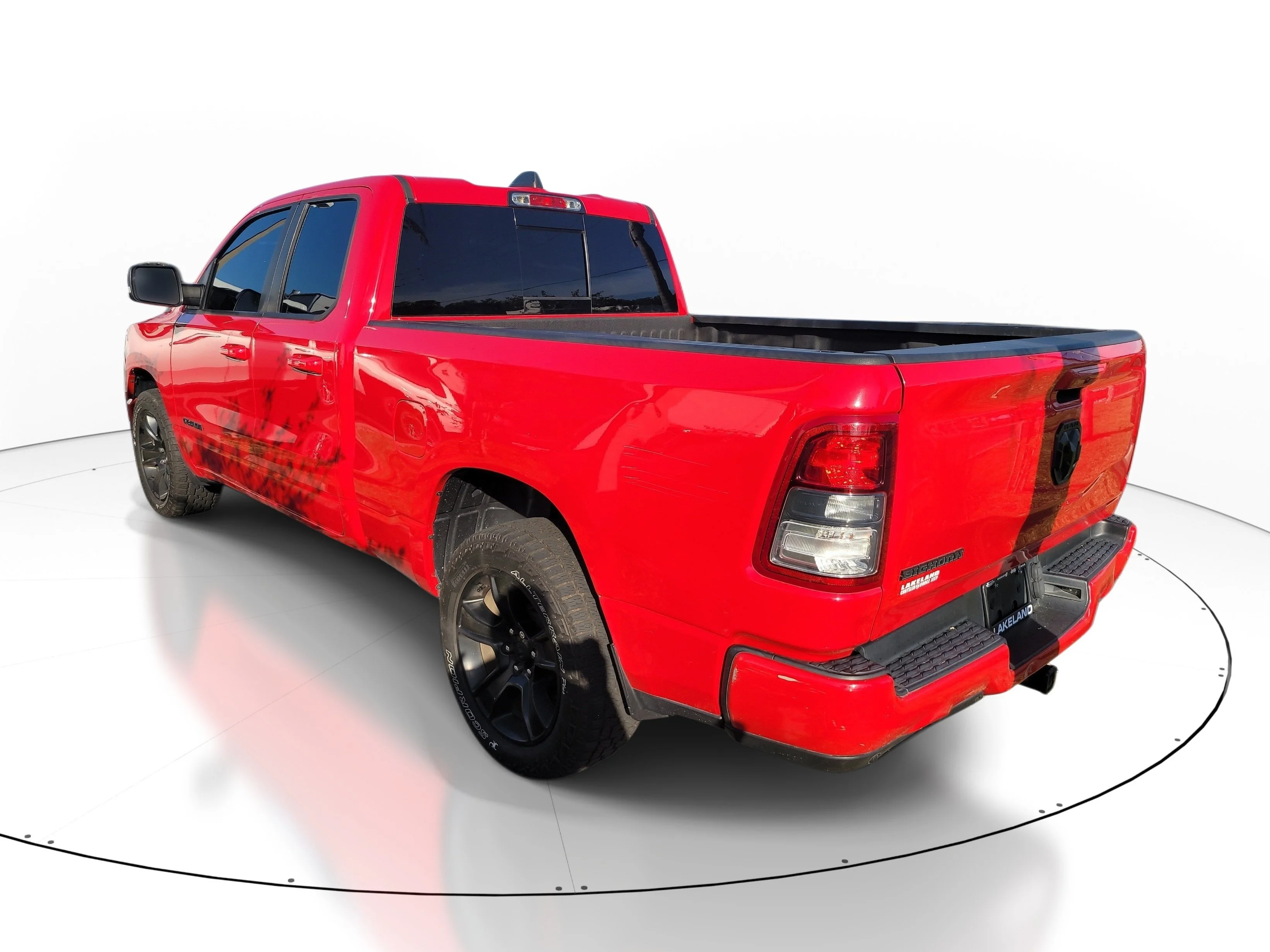 Used 2021 Flame Red Clearcoat Ram Big Horn image 6