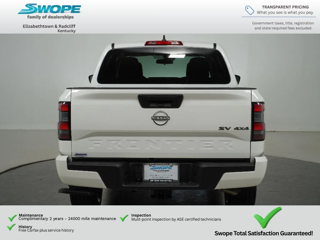 Used 2023 Glacier White Nissan SV image 5