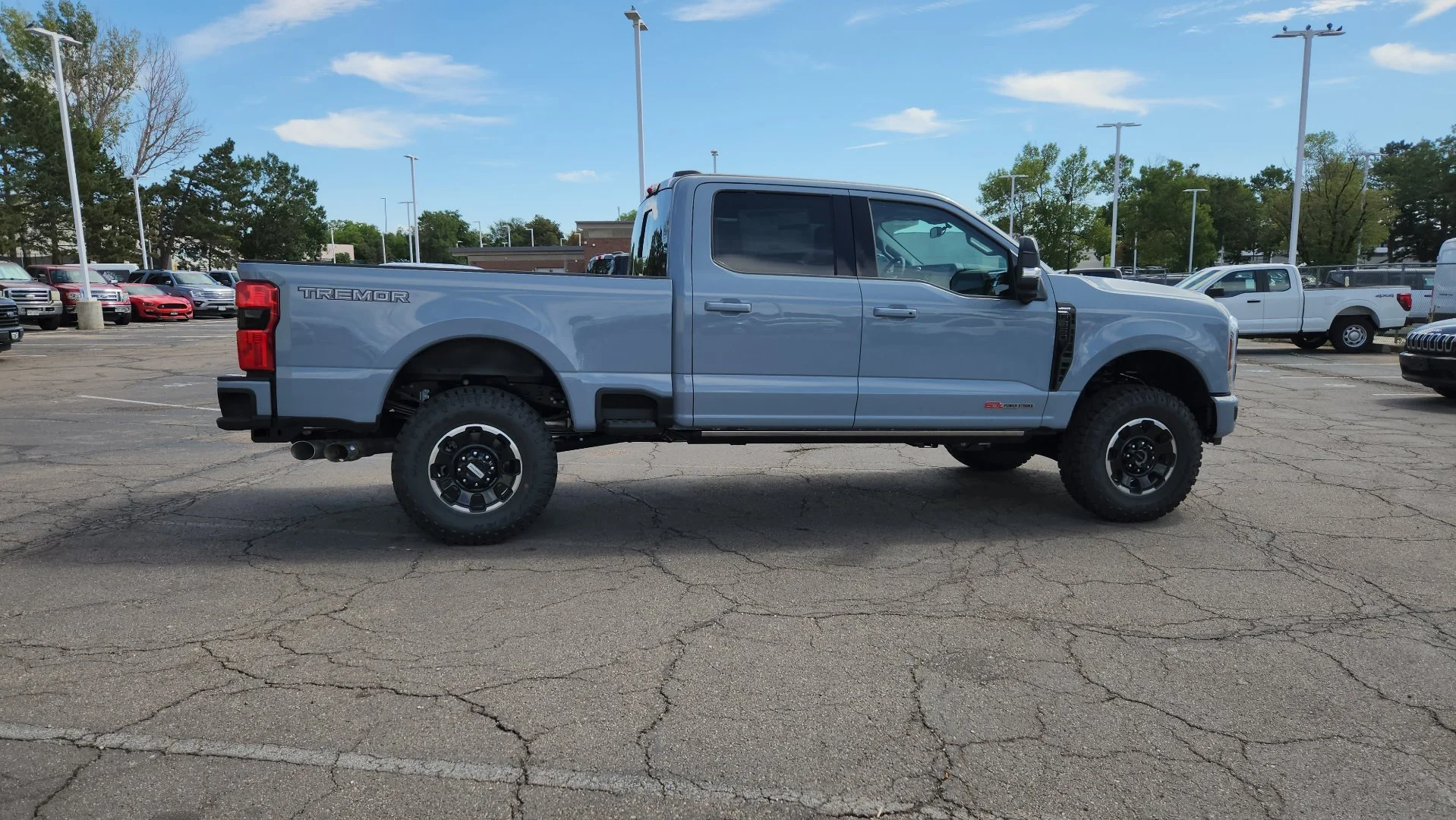 New 2026 Glacier Gray Metallic Tri-Coat Ford LARIAT image 7