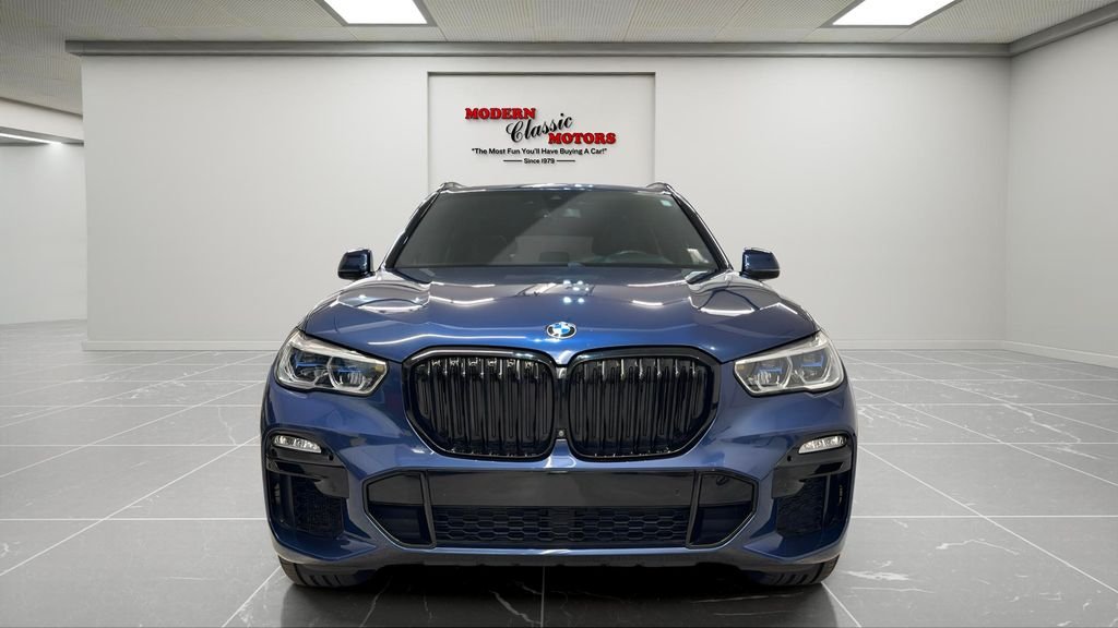 Used 2021 Blue BMW M50i image 3