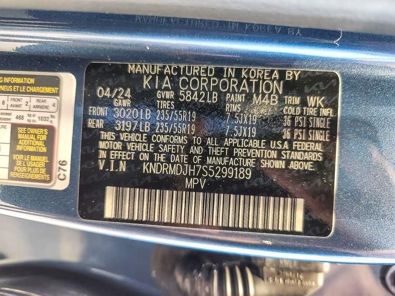 Used 2025 Mineral Blue Kia SX Prestige image 26