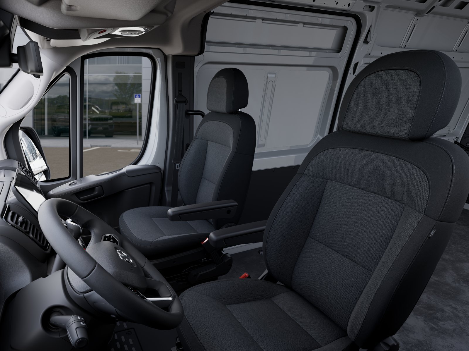 New 2026 Bright White Clearcoat RAM High Roof image 50