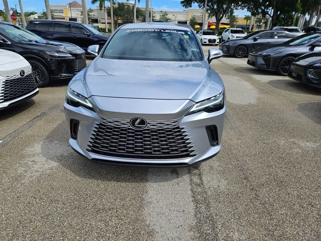 Certified Used 2025 Silver Lexus 350 image 3