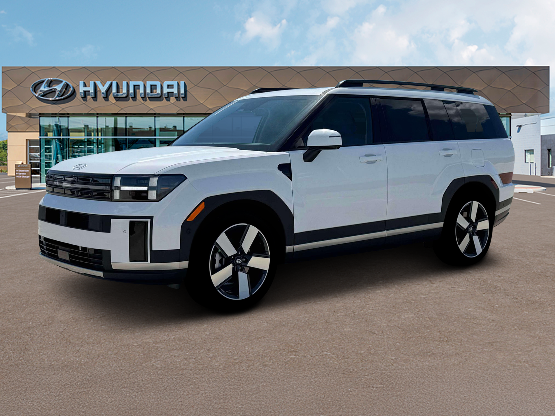 New 2026 Serenity White Hyundai Limited AWD image 2