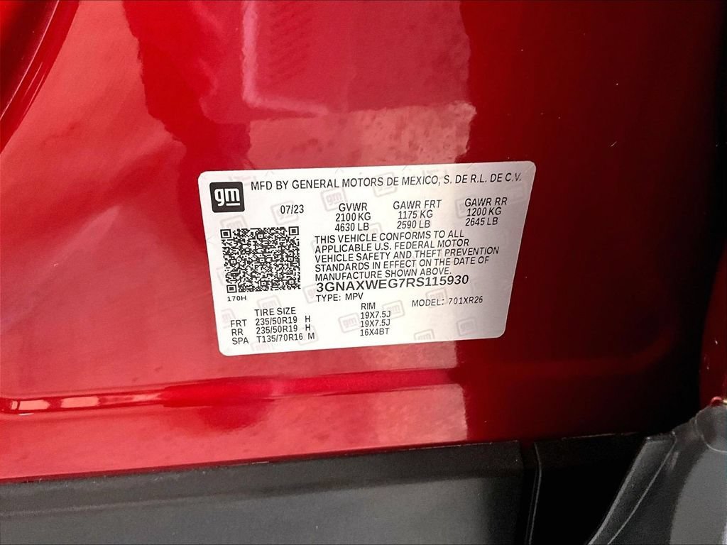 Used 2024 Radiant Red Tintcoat Chevrolet RS image 37