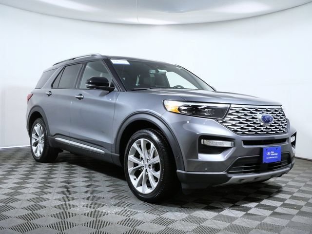 Used 2021 Gray Ford Platinum image 1