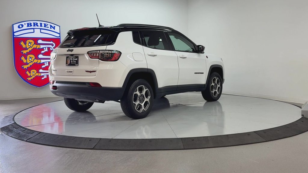 Used 2022 Bright White Clearcoat Jeep Trailhawk image 5