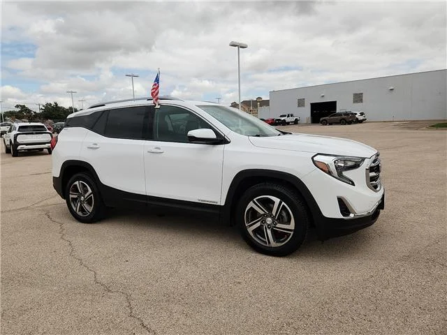 Used 2020 White Frost Tricoat GMC SLT Front-wheel Drive image 5