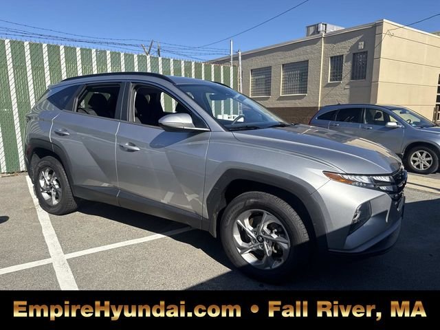 Used 2022 Hyundai Tucson SEL with VIN 5NMJBCAEXNH043584 for sale in Fall River, MA