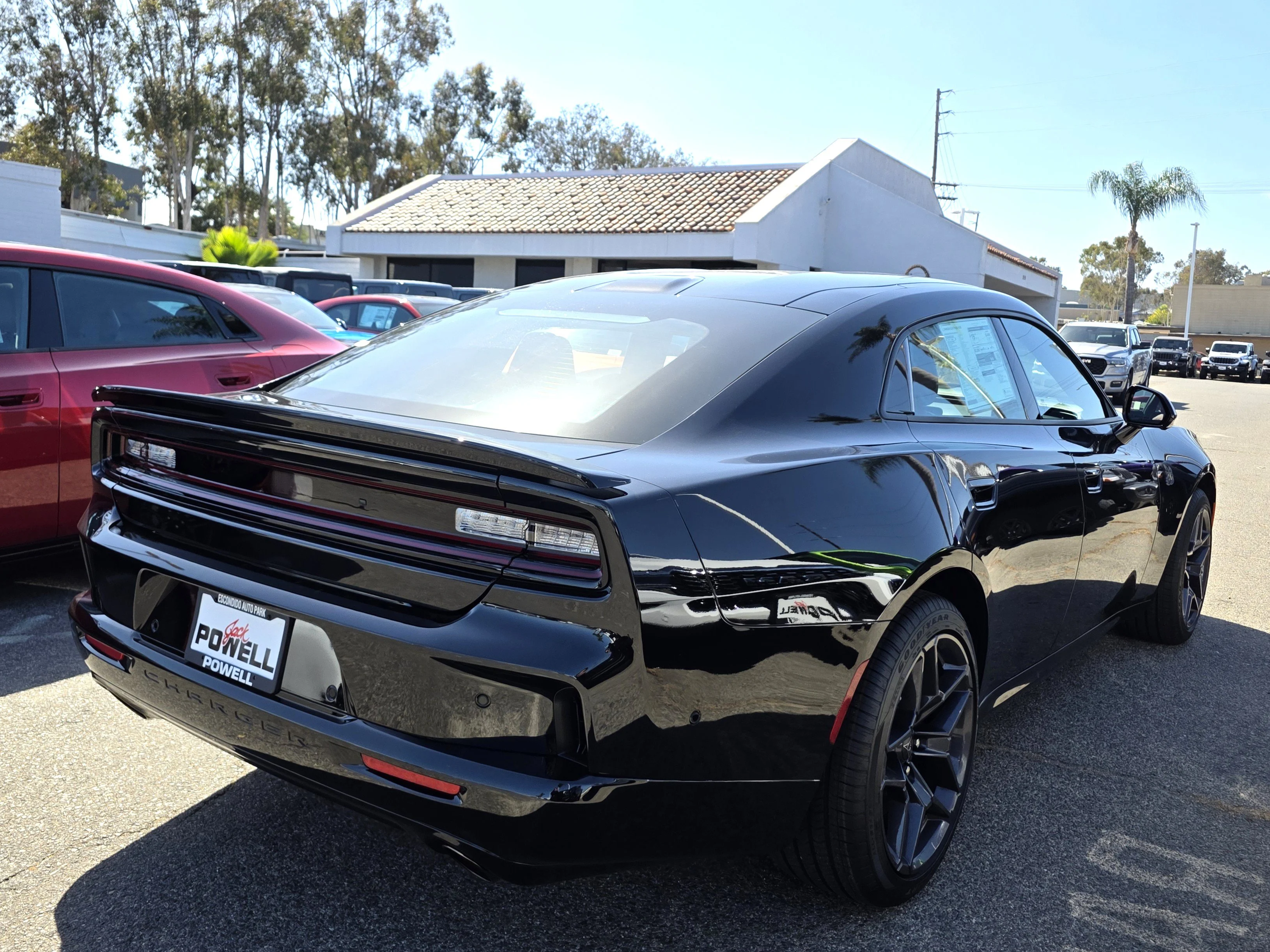 New 2026 Diamond Black Crystal Pearlcoat Dodge Scat Pack Plus image 5