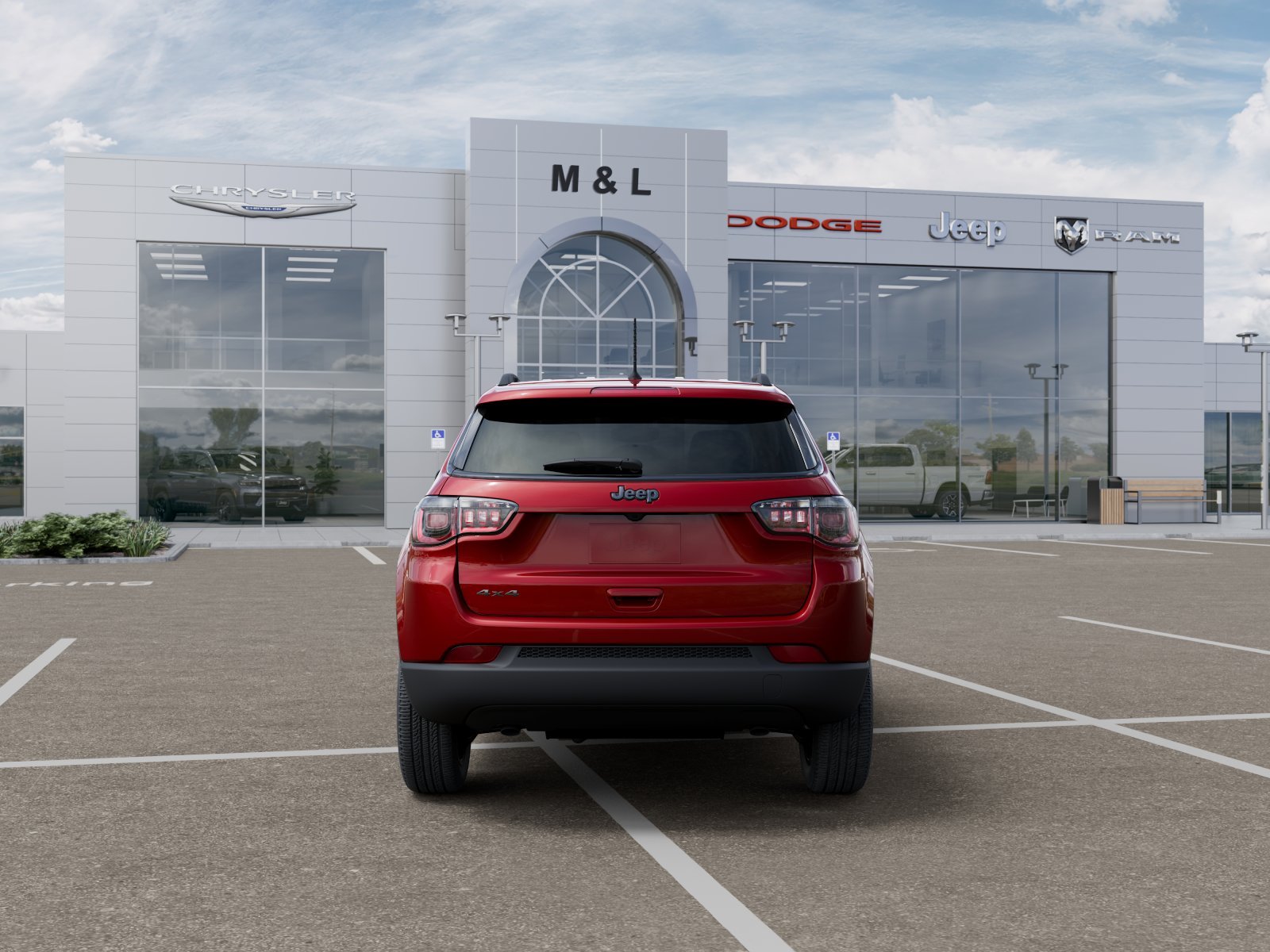New 2026 Red Hot Pearl-Coat Exterior Paint Jeep Latitude Altitude image 33