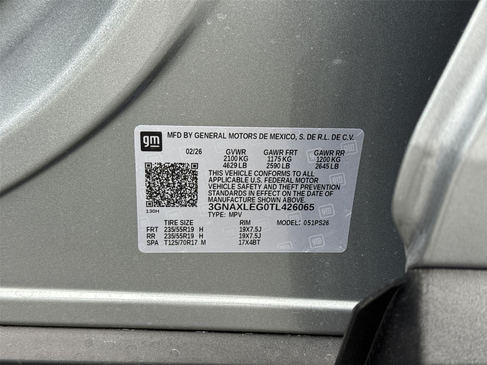New 2026 Sterling Gray Metallic Chevrolet RS image 41