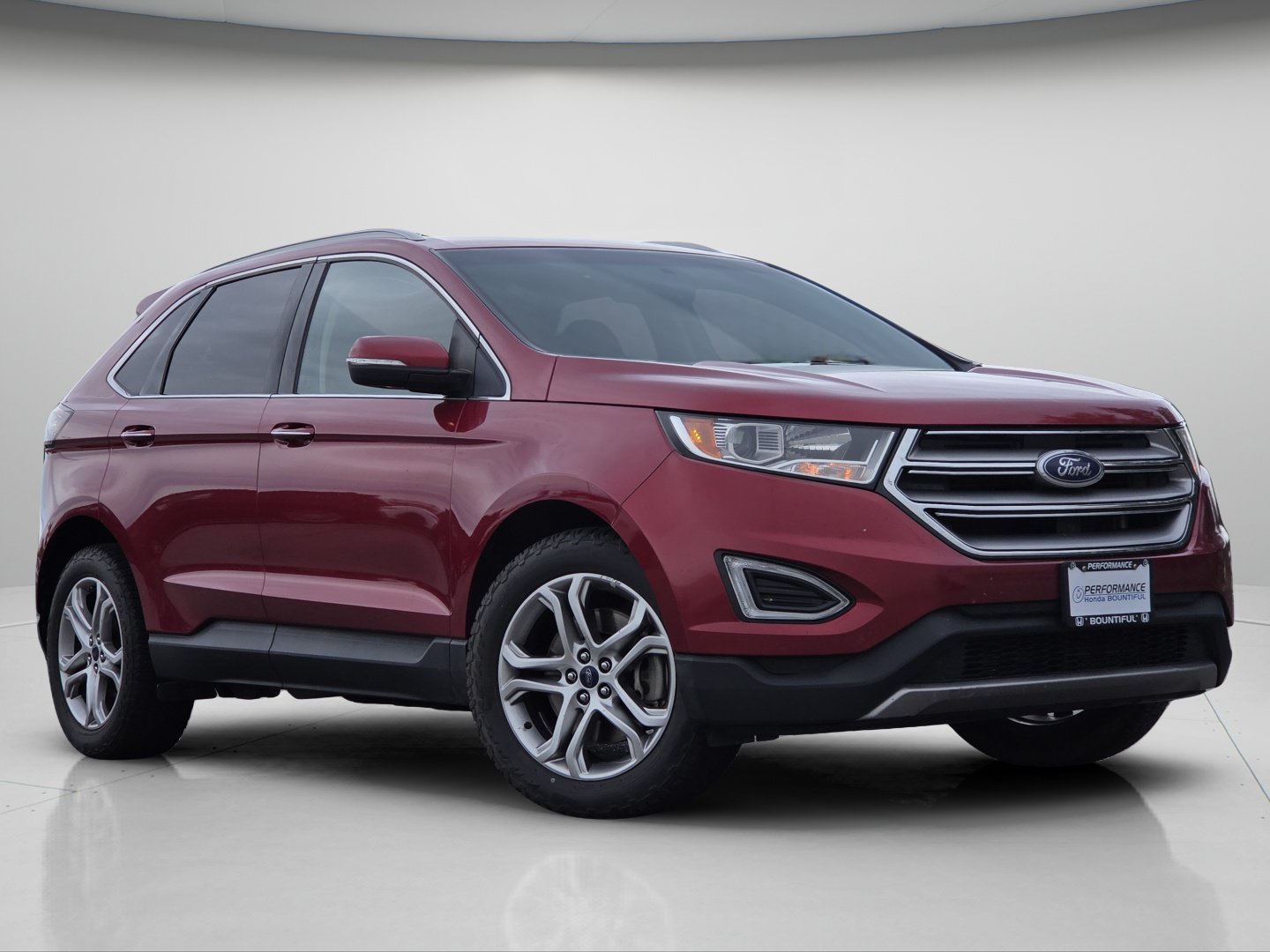 Used 2016 Ford Edge Titanium with VIN 2FMPK4K91GBB13696 for sale in Bountiful, UT