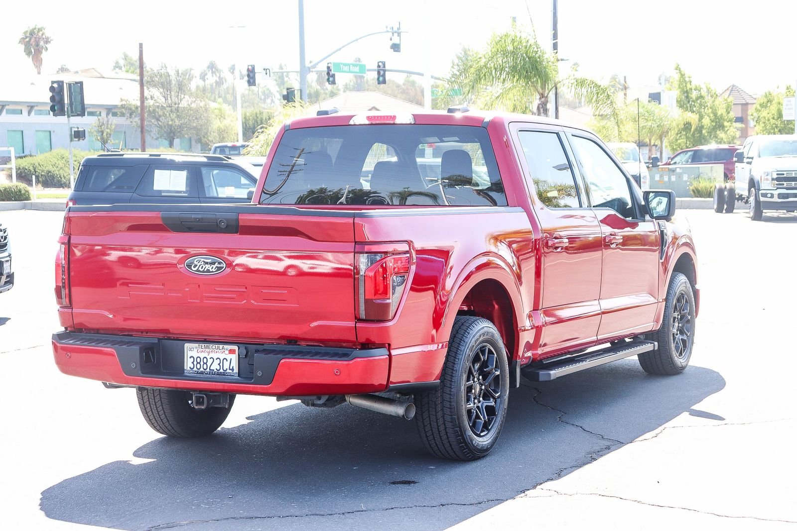 Certified Used 2024 Red Metallic Ford XLT image 4