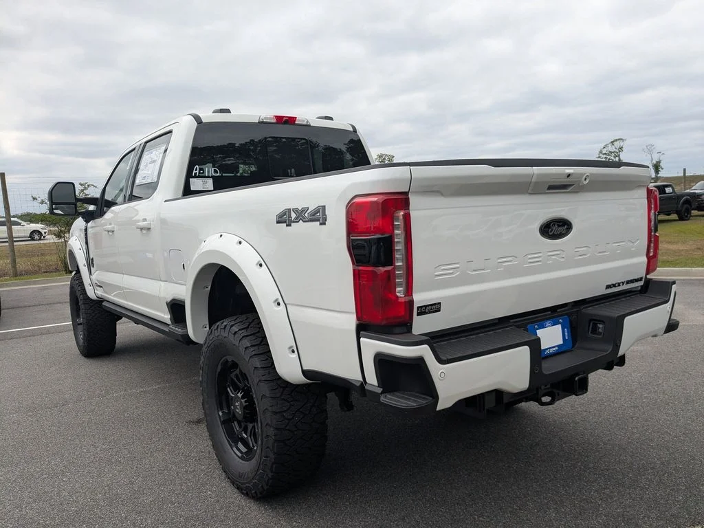 New 2026 Star White Metallic Tri-Coat Ford Lariat image 6