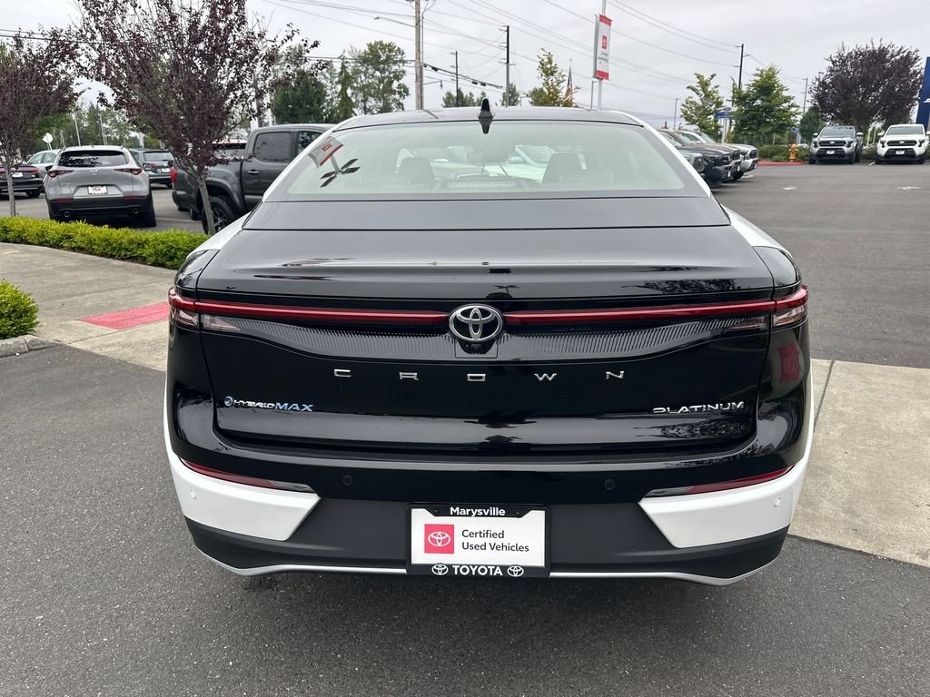 Certified Used 2026 White / Black Toyota Platinum image 4