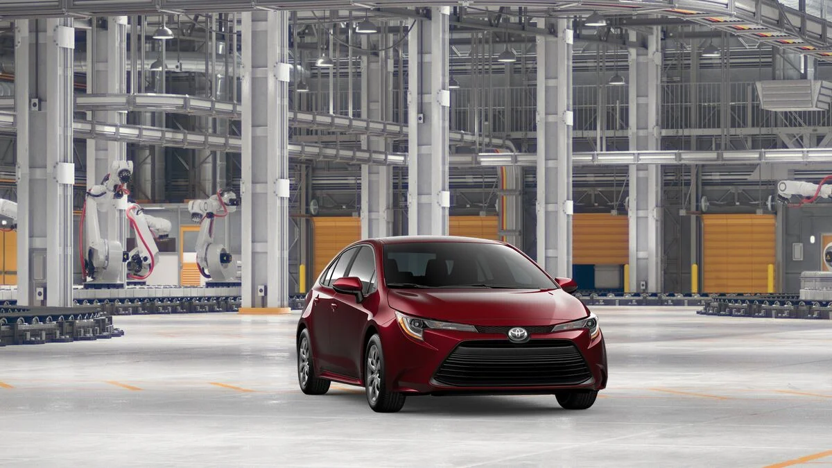New 2026 Ruby Flare Pearl Toyota LE image 16